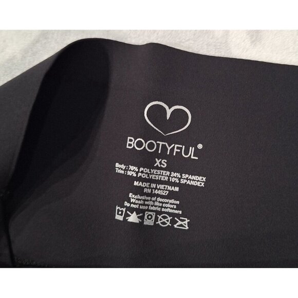 NWT Bootyful Athleisure Yoga Workout Leggings Black/Size XS - Picture 5 of 5